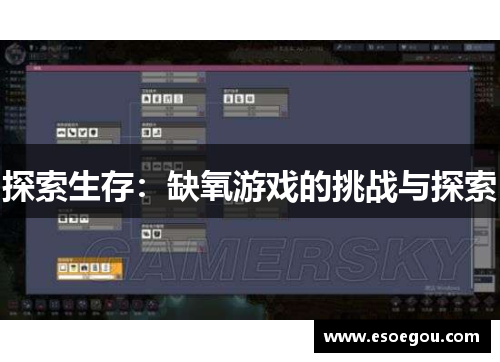 探索生存：缺氧游戏的挑战与探索